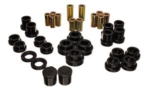 Honda S2000 Control Arm Bushing Set - Rear - Energy Suspension - Hyper-Flex Performance Polyurethane - Black - `00-`09